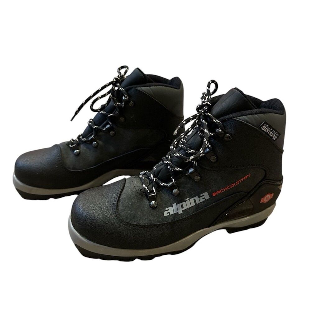 ALPINA BC Nordic Backcountry Cross Country Ski Boots Men's EU 41 / UK 7.5 / US 8